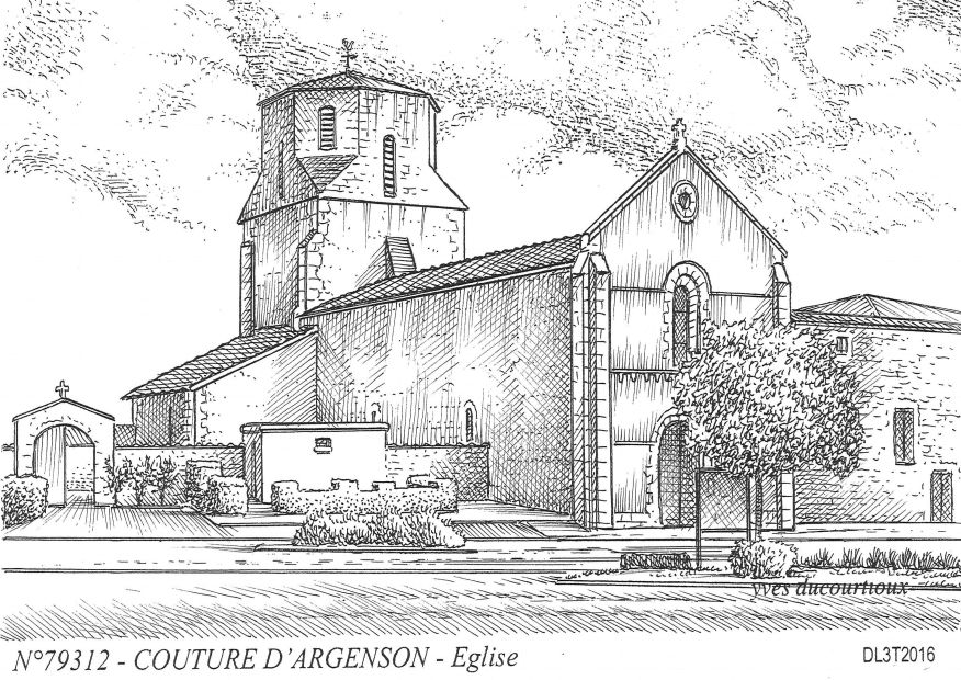 N 79312 - COUTURE D ARGENSON - église